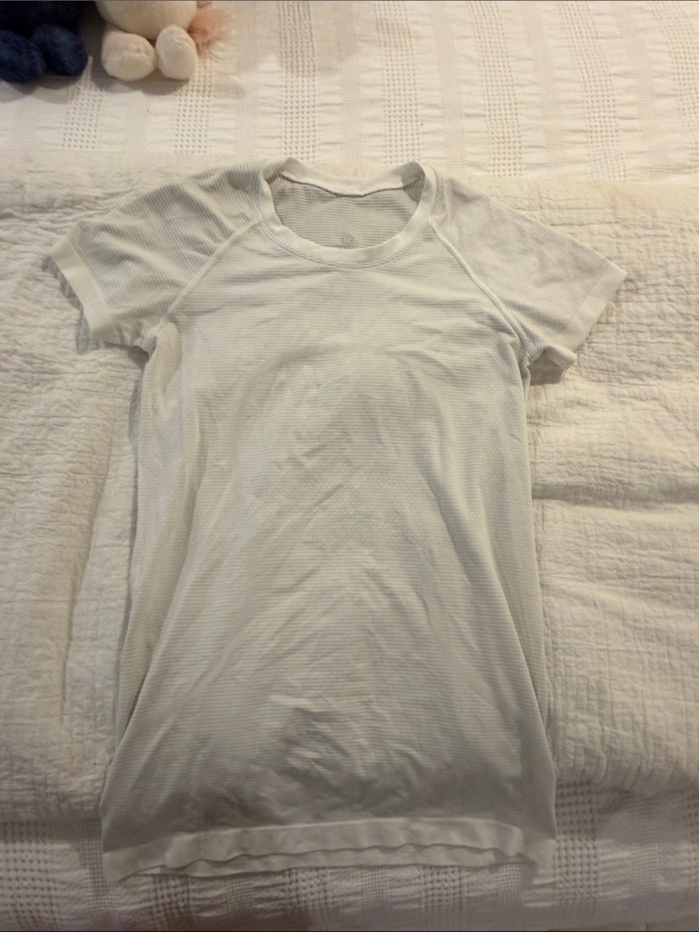 lululemon athletica White Short Sleeve Tee